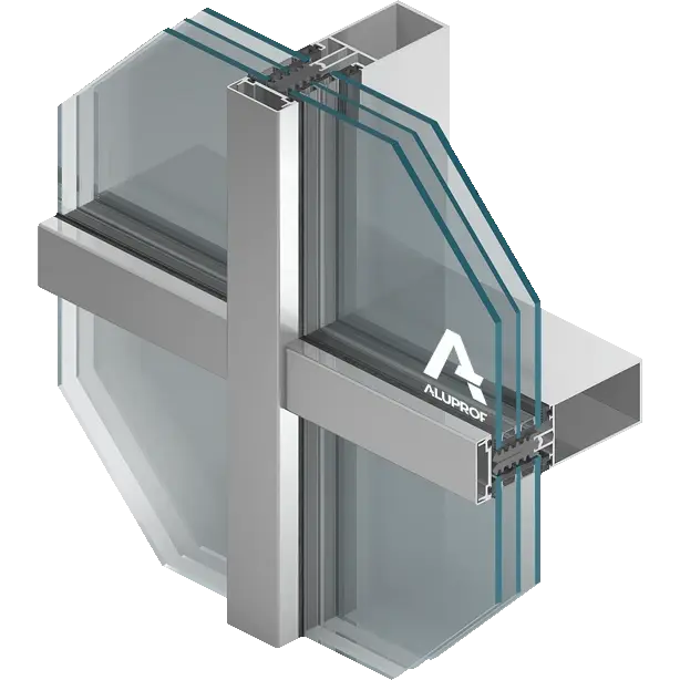 Aluprof MB-SR50N HI+ — високотеплоізольований фасад